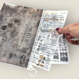 CoraCreaCrafts Travel Zipper Envelope