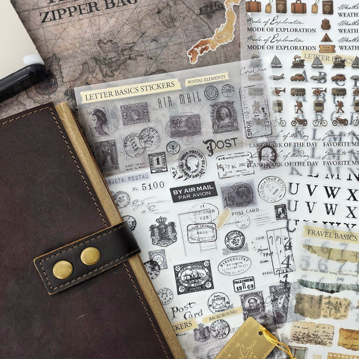 CoraCreaCrafts Travel Journal Kit