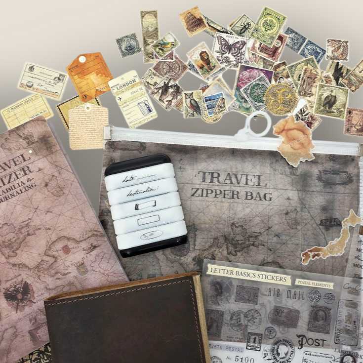 CoraCreaCrafts Travel Journal Kit