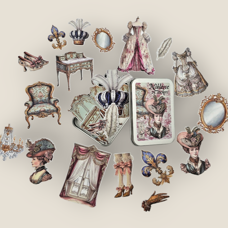 CoraCreaCrafts Sticker Box - Noblesse