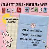 Atlas x Pineberry Paper Hello Summer Junk Journal Event