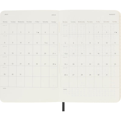 Moleskine Weekly Horizontal Softcover Planner - Pocket