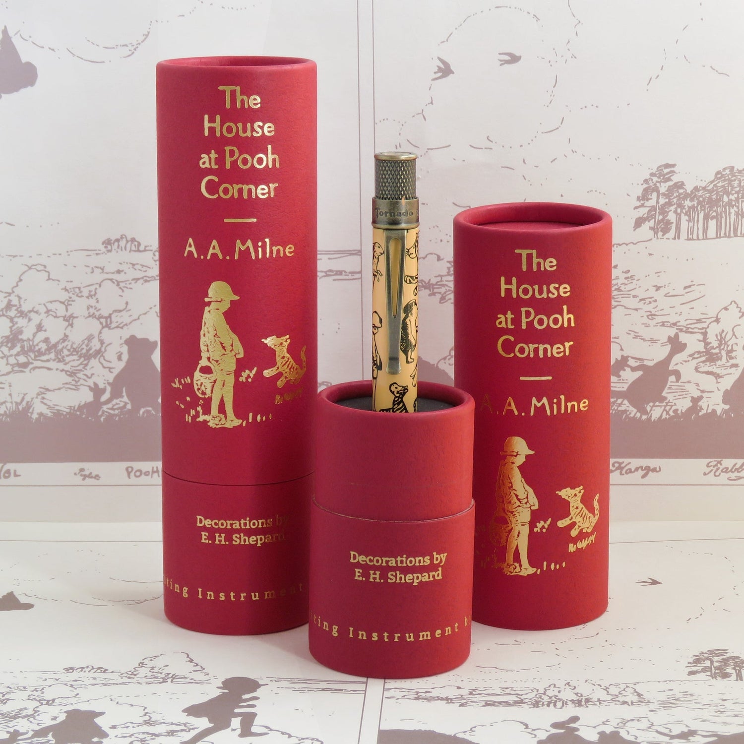 Retro 51 Tornado Rollerball Pen - A.A. Milne The House at Pooh Corner Decorations