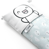 TheCoffeeMonsterzCo Standing Pencil Pouch - Blue Frosting