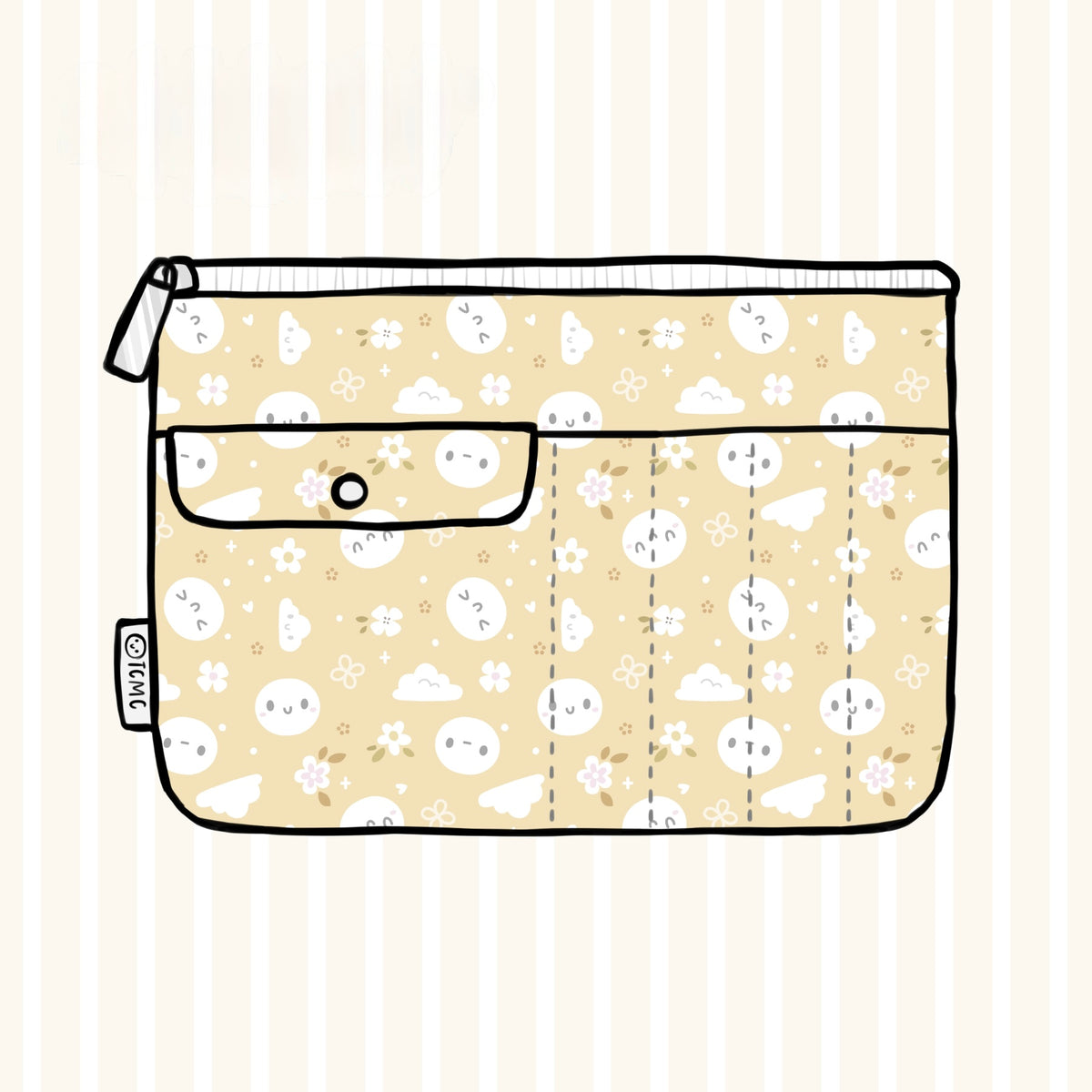 TheCoffeeMonsterzCo Honey - Wide Stationery Pouch