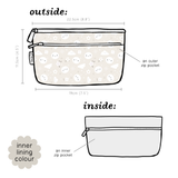 TheCoffeeMonsterzCo Oxidized Potato - Slim Stationery Pouch