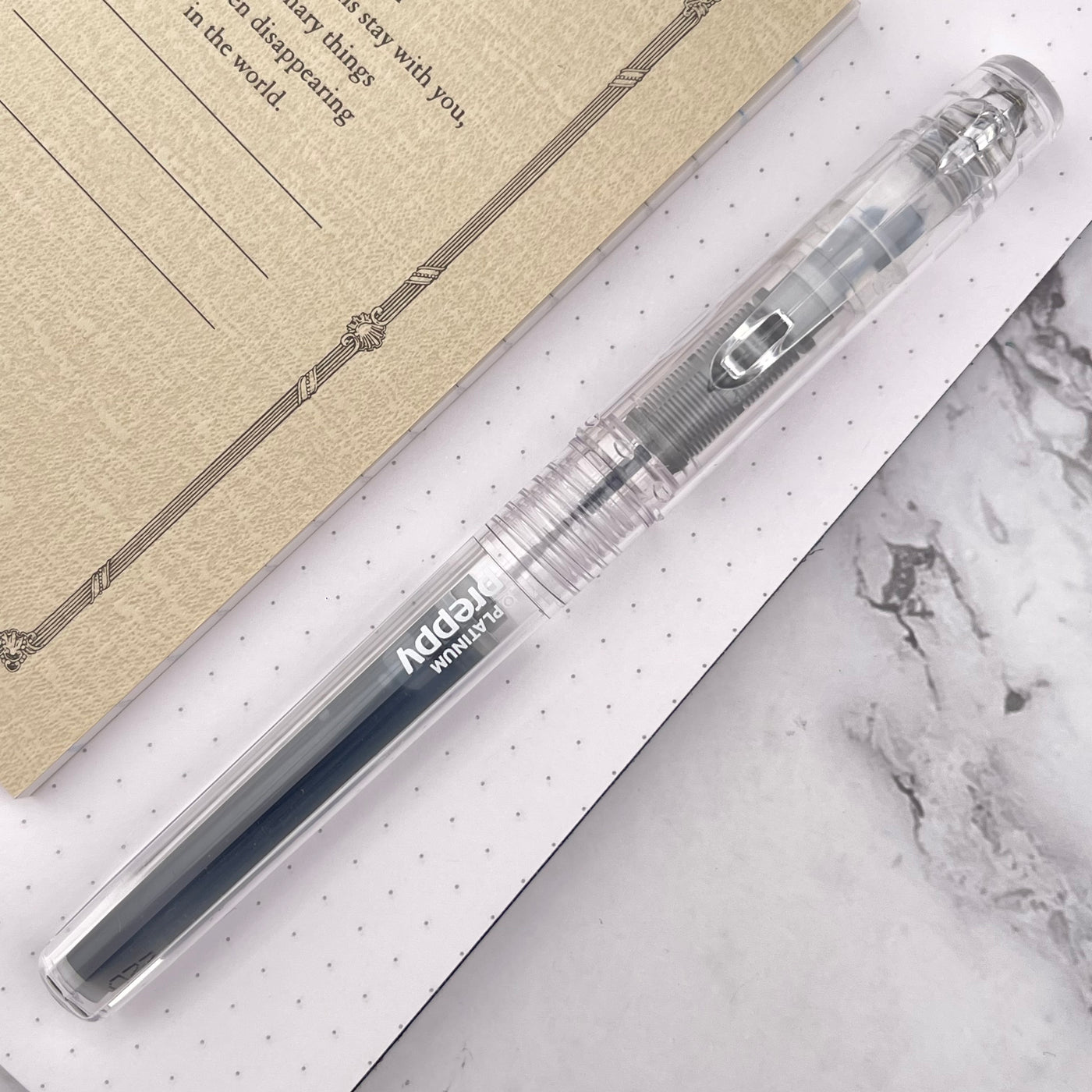 Platinum Preppy Fountain Pen - Clear
