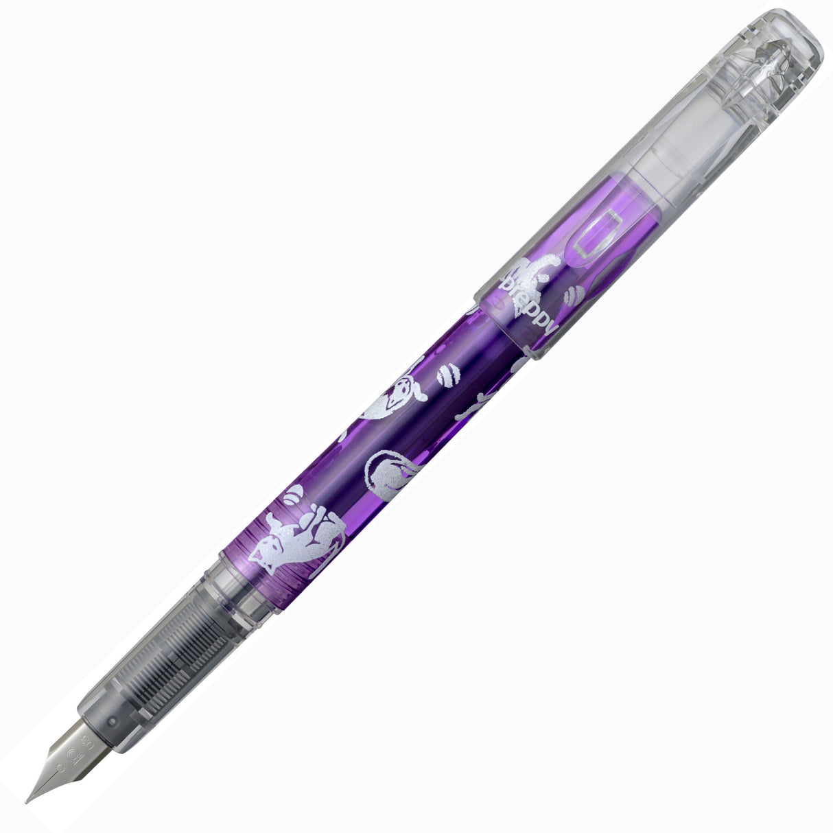 Platinum Preppy Wa Modern Maki-e Fountain Pen - Neko (Limited Edition)