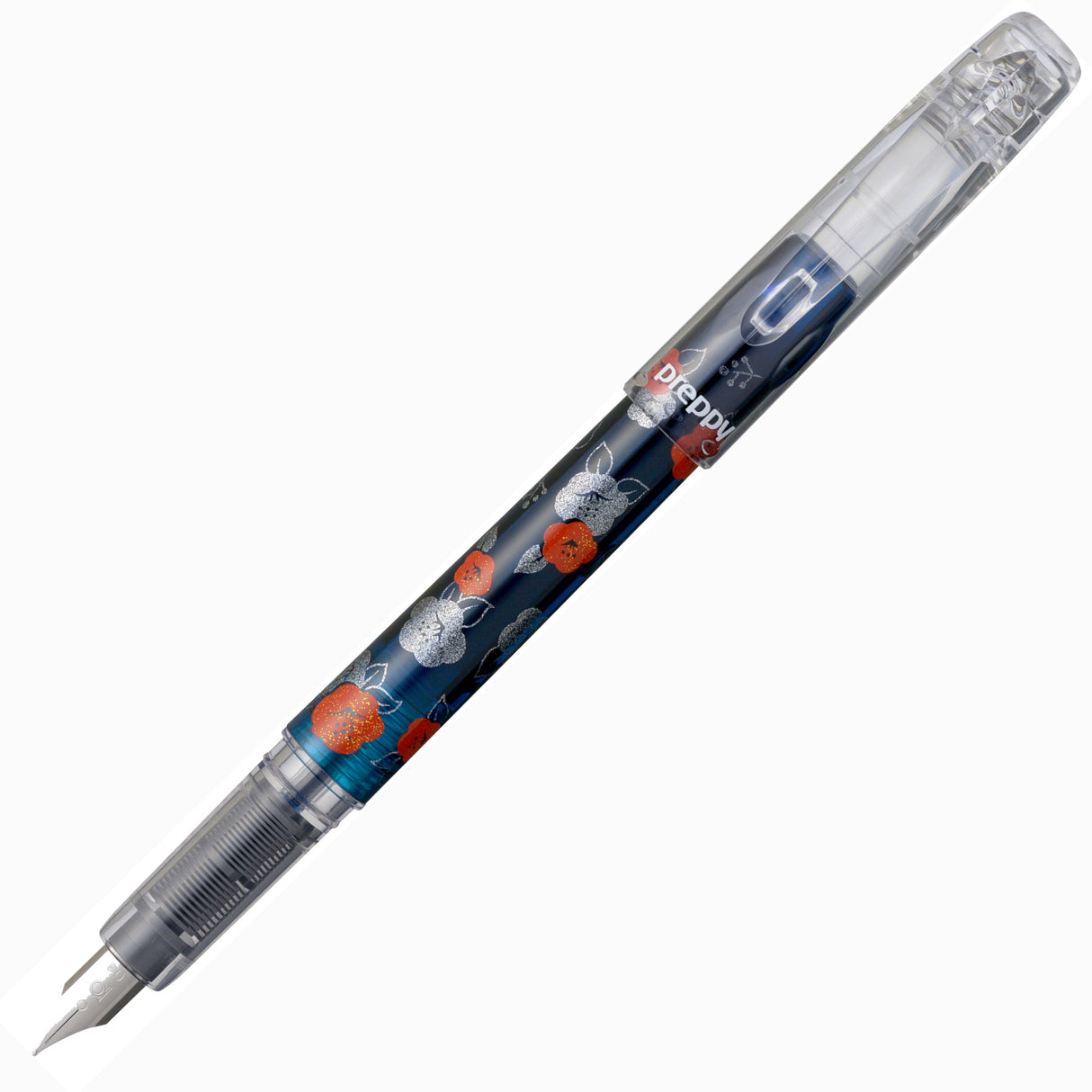 Platinum Preppy Wa Modern Maki-e Fountain Pen - Tsubaki (Limited Edition)