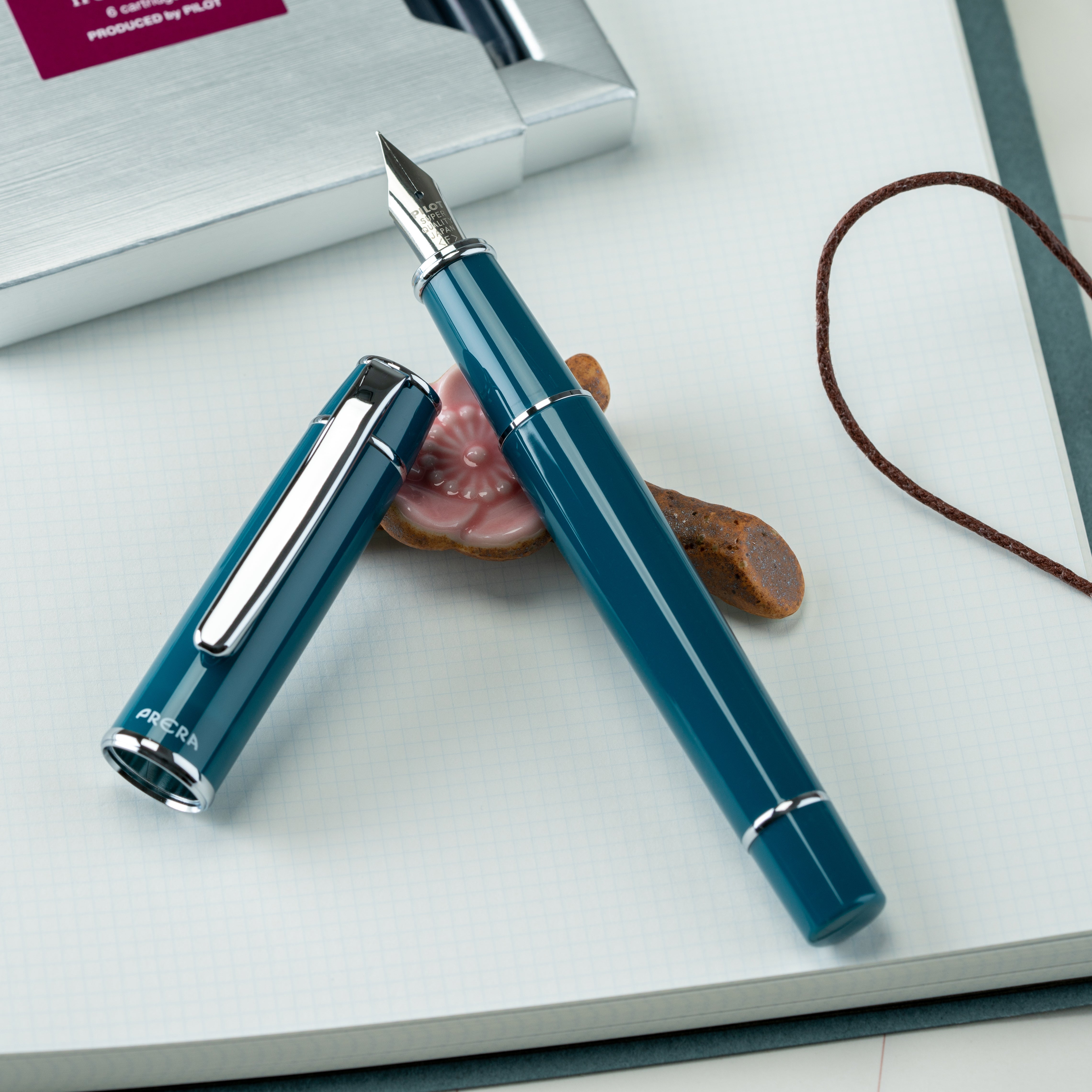 Pilot Prera Fountain Pen - Empress Teal – Atlas Stationers