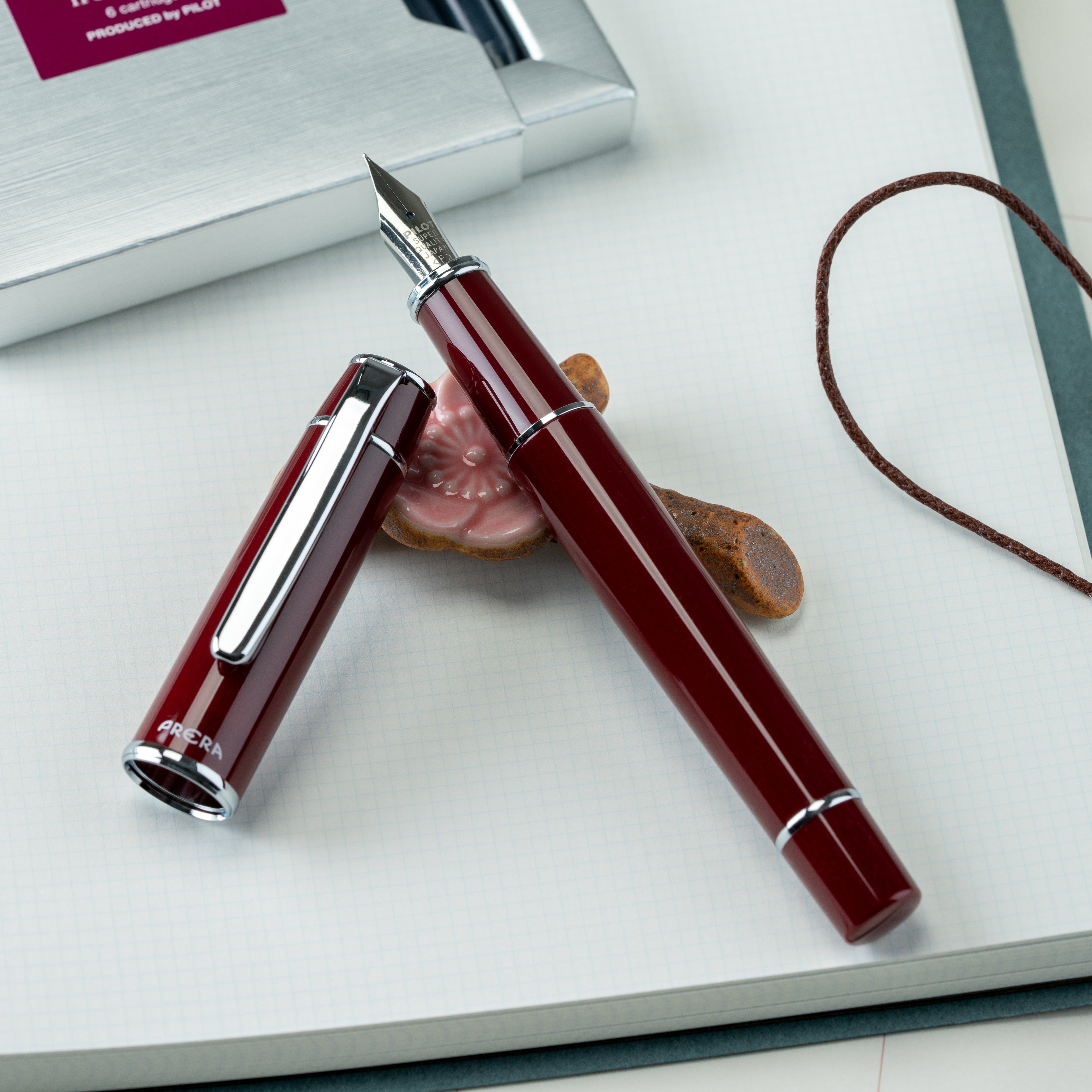 Pilot Prera Fountain Pen - Cinnamon – Atlas Stationers