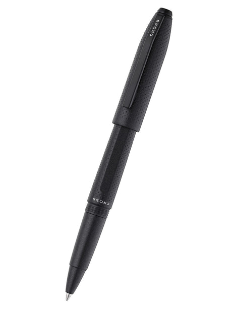 Prism Obsidian Black Ballpoint Pen - top view