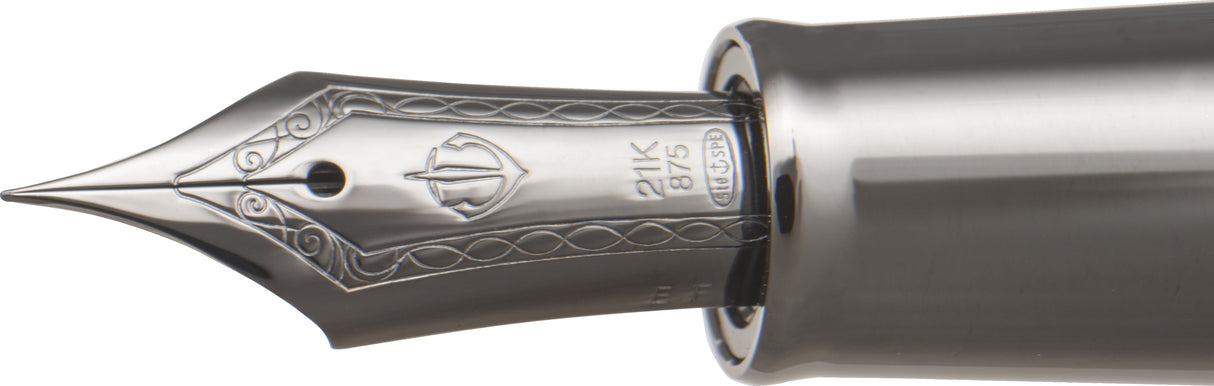 The Sailor Pro Gear Anchor Fountain Pen - Blue Dawn w/ Black Trim
