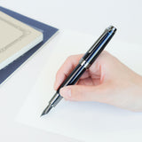 The Sailor Pro Gear Anchor Fountain Pen - Blue Dawn w/ Black Trim