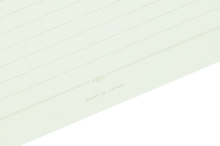 Maruman Loose Leaf Paper - 6mm Ruled - White Lily - A5