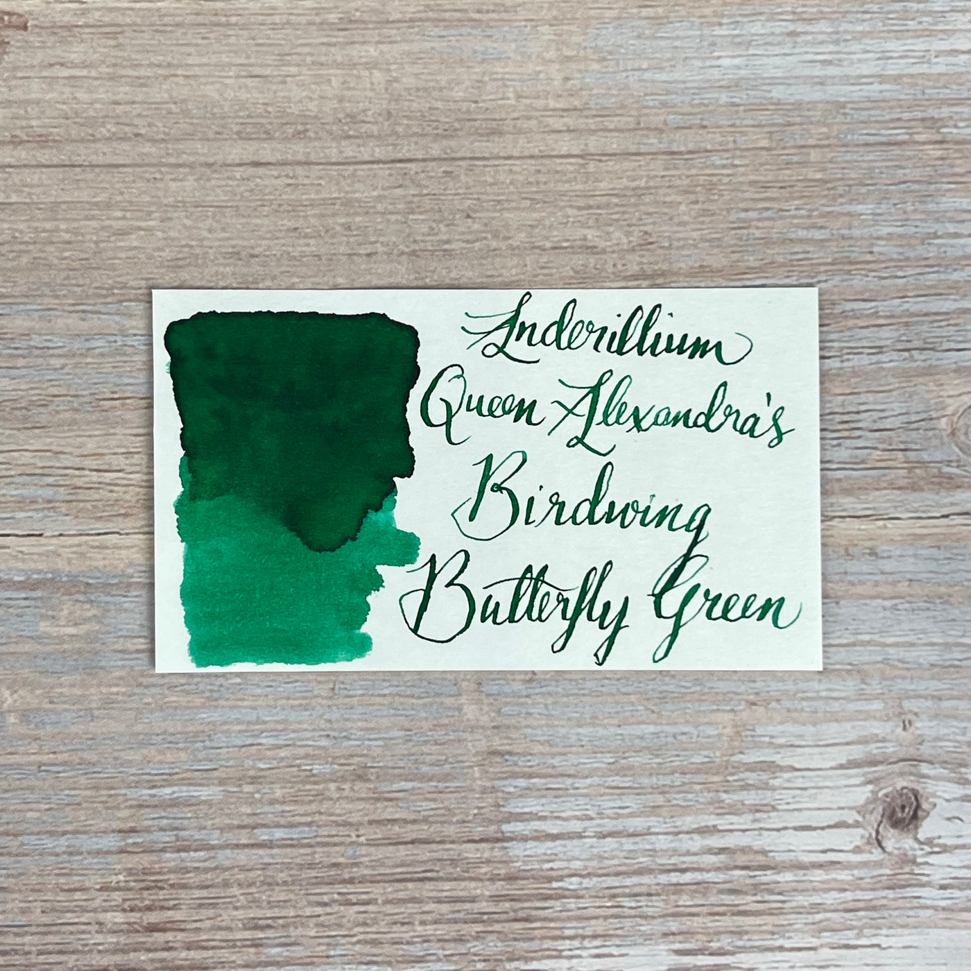 Anderillium Queen Alexandra's Birdwing Butterfly Green - 1.5 Oz Bottled Ink