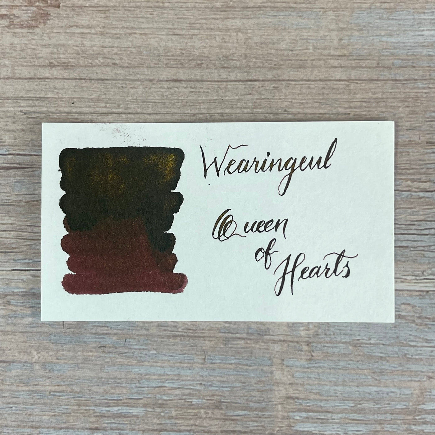 Wearingeul Queen of Hearts - 30ml Bottled Ink
