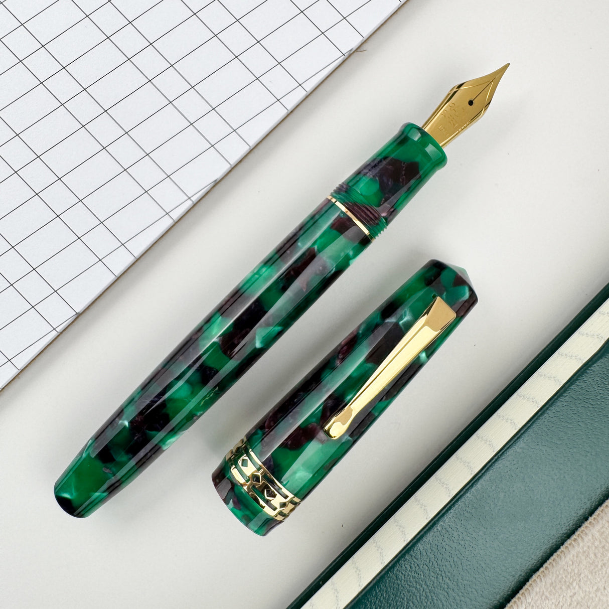 Radius 1934 Settimo Fountain Pen - Minerale
