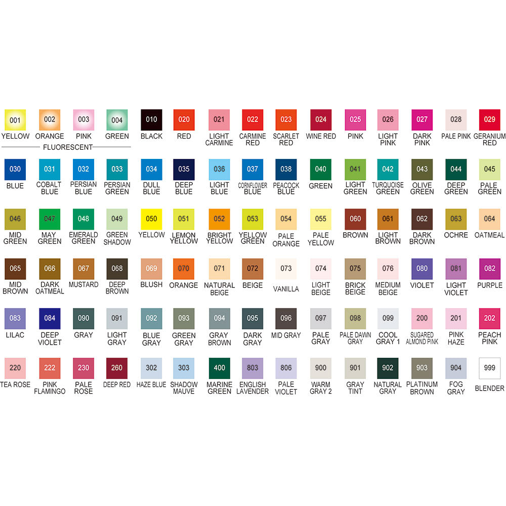 Kuretake Zig Clean Real Brush Markers (Set of 90) – Atlas Stationers
