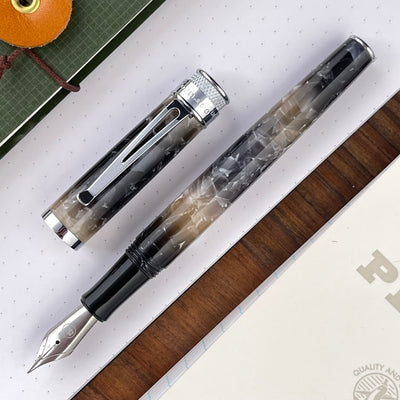 Retro 51 Acrylic Tornado Fountain Pen Pen - Silver Lining