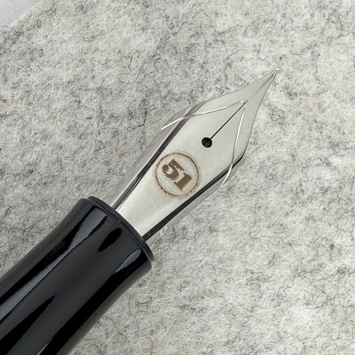 Retro 51 Forged Carbon Fiber Block Fountain Pen