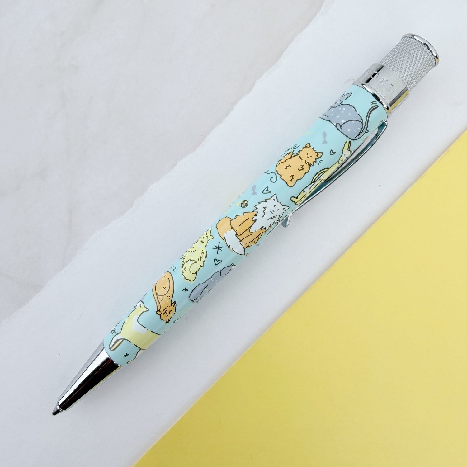Retro 51 Rescue Ballpoint Pen - Cat Rescue Series 6