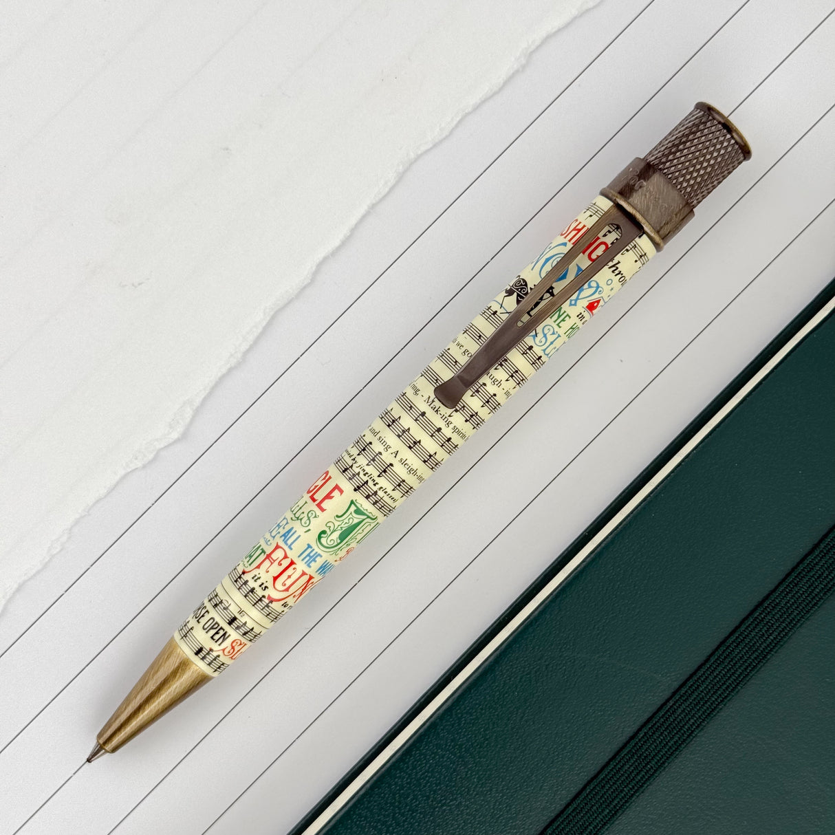 Retro 51 Tornado Popper Rollerball Pen - Jingle Bells