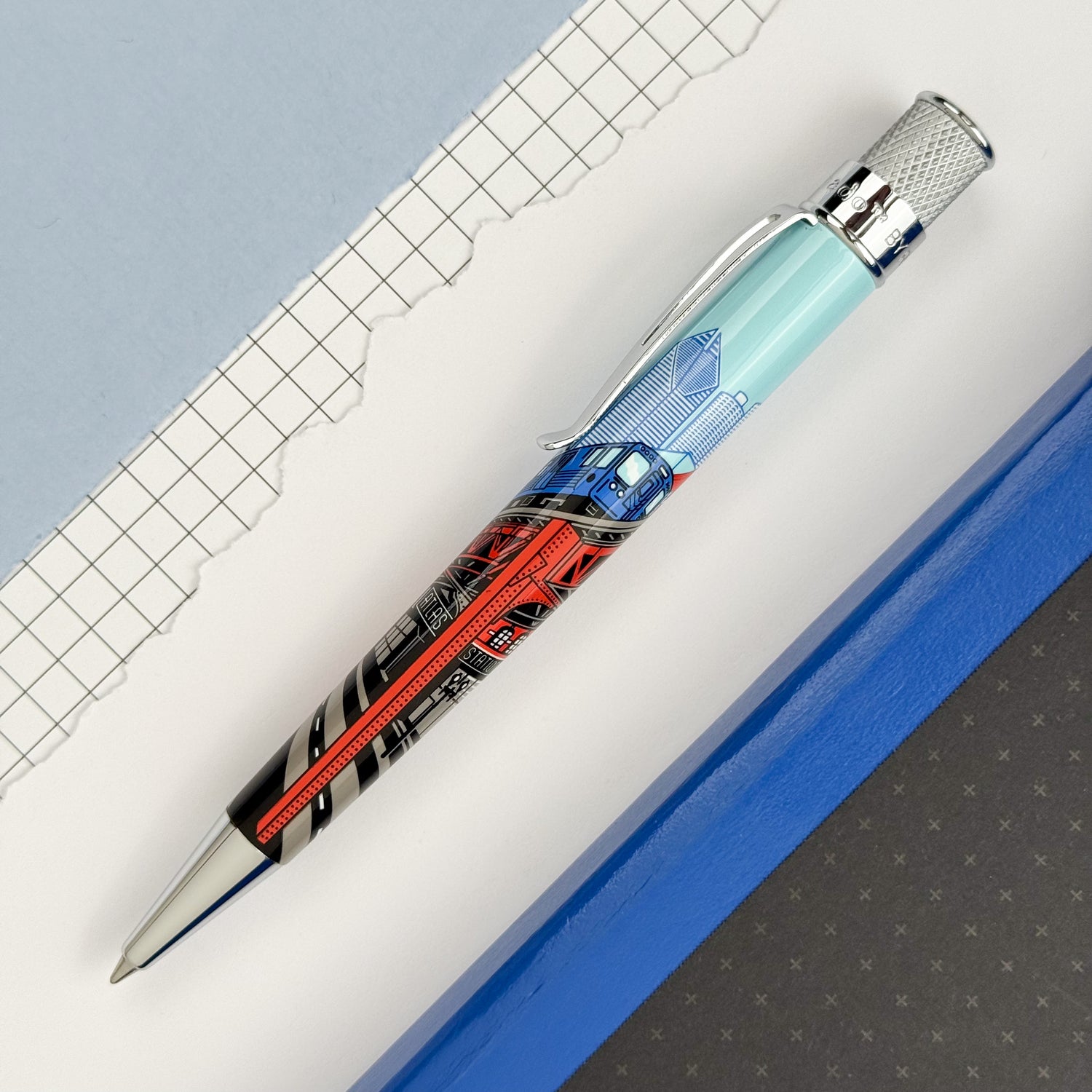 Retro 51 Tornado Rollerball Pen - Loop Lines (Atlas Exclusive)