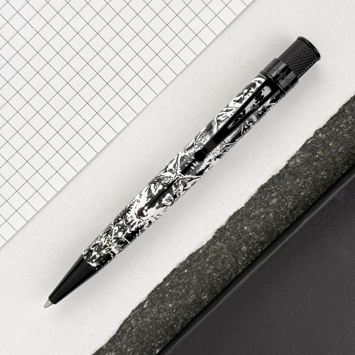 Retro 51 Tornado™ Wolf Rescue Ballpoint Pen