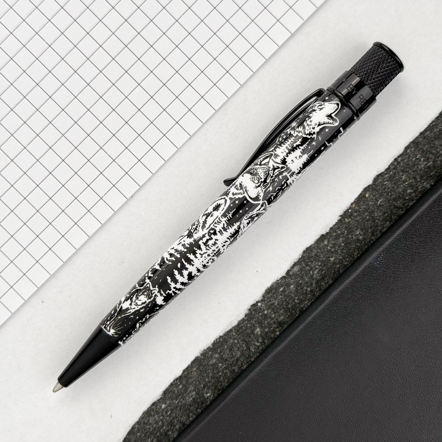 Retro 51 Tornado™ Wolf Rescue Ballpoint Pen