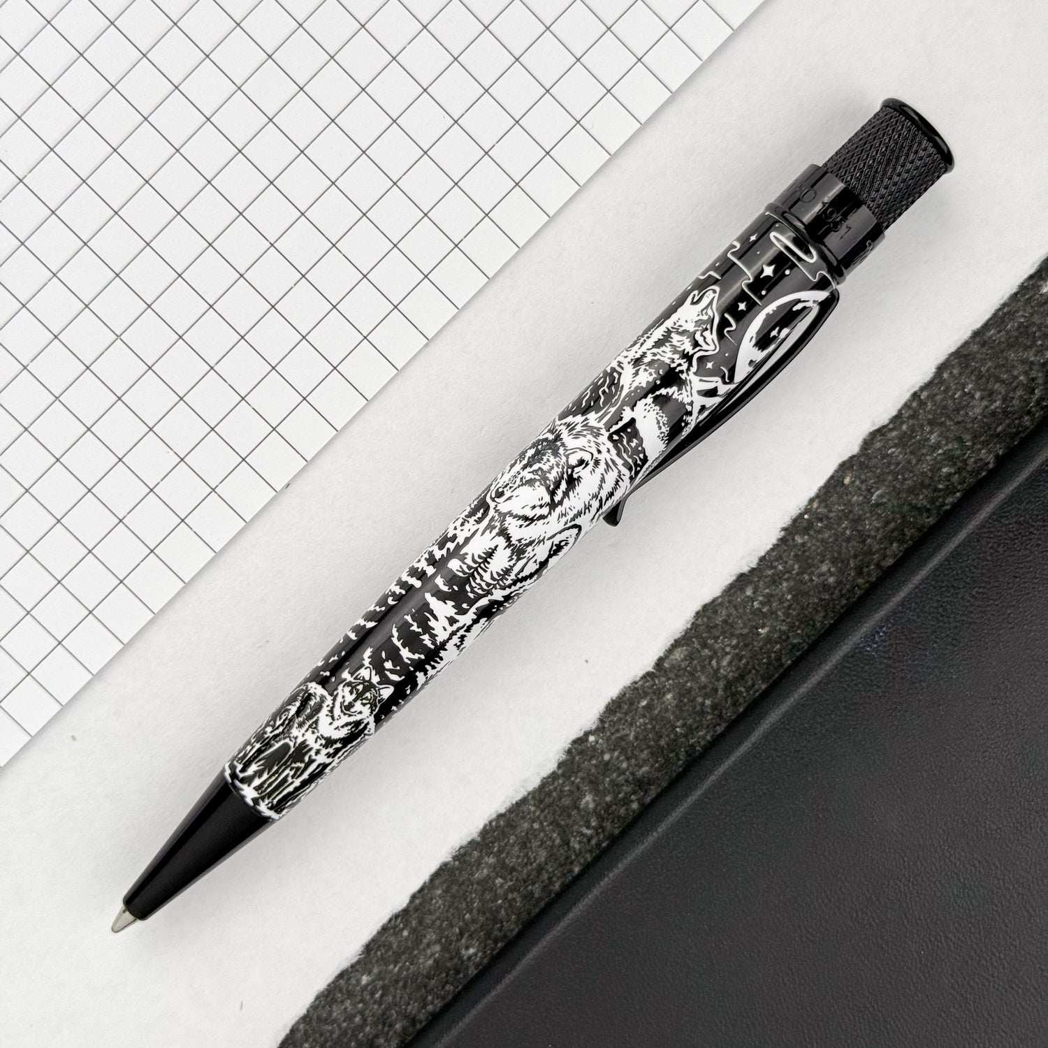 Retro 51 Tornado™ Wolf Rescue Ballpoint Pen