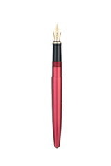 Wahl Eversharp Skyline Fountain Pen - Red w/Gold Trim