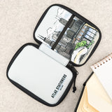 Rickshaw Bagworks Fillmore 6-Pen Case - City Views (Atlas Exclusive)