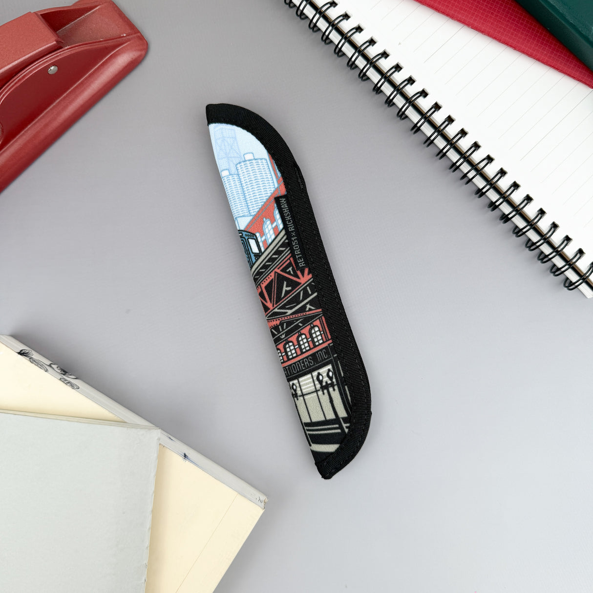 Rickshaw Bagworks Single Pen Sleeve - Loop Lines (Atlas Exclusive)