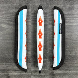 Rickshaw Bagworks Single Pen Sleeve - Chicago Nib Flag