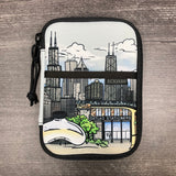 Rickshaw Bagworks Fillmore 6-Pen Case - City Views (Atlas Exclusive)