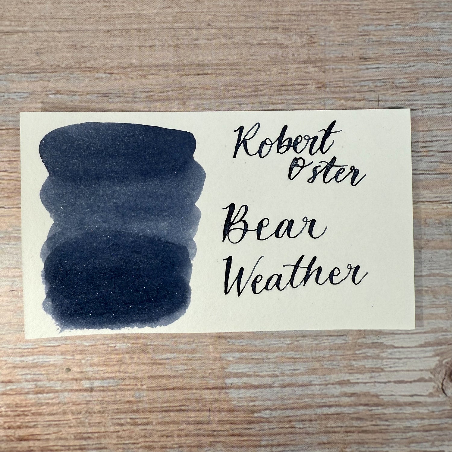 Robert Oster Bear Weather - 50ml Bottled Ink (Atlas Exclusive)