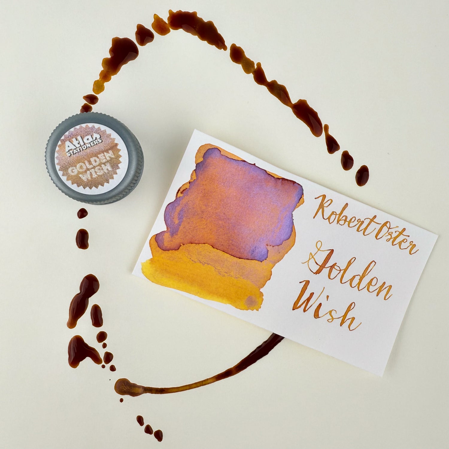 Robert Oster Golden Wish - 50ml Bottled Ink (Atlas Exclusive)