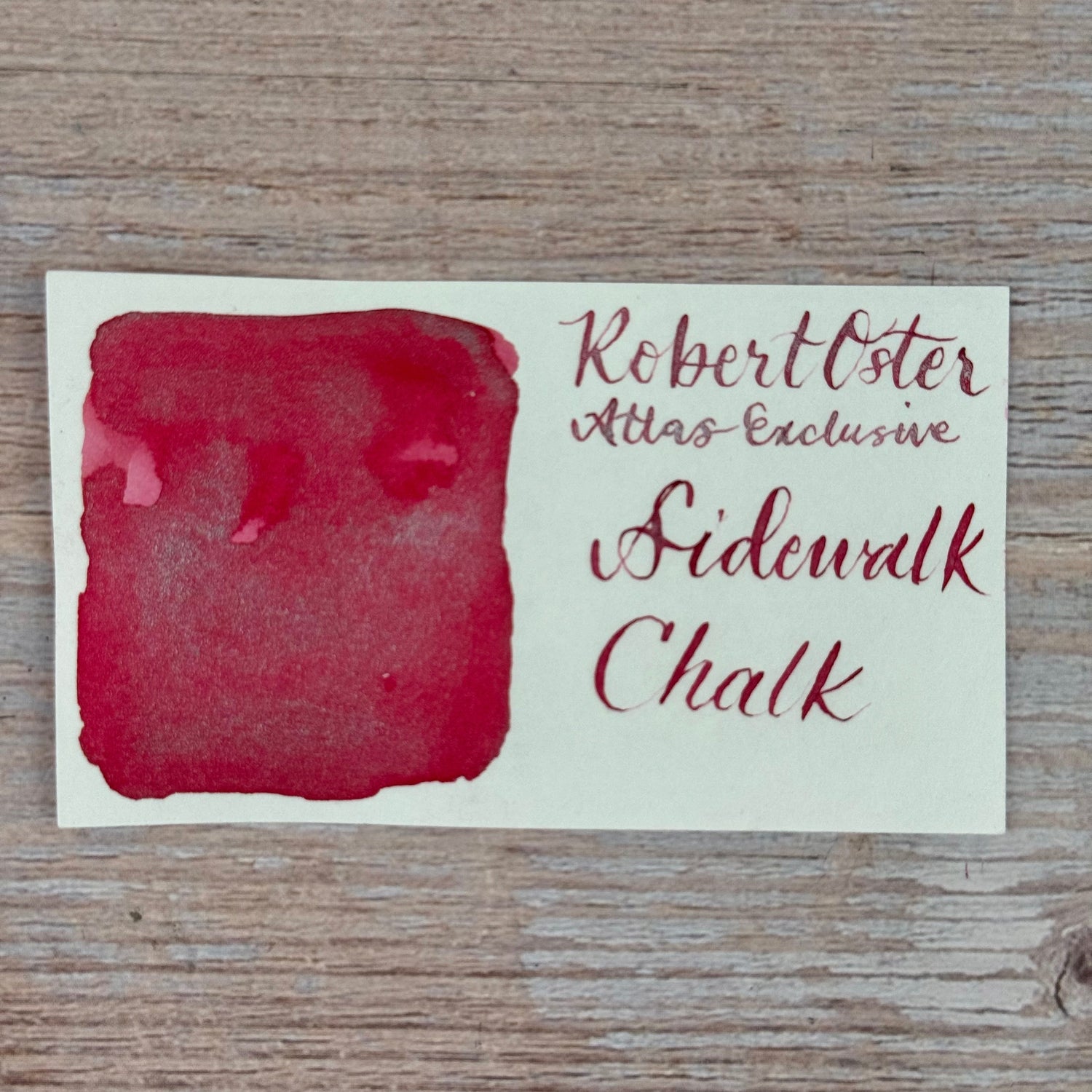 Robert Oster Sidewalk Chalk - 50ml Bottled Ink (Atlas Exclusive)