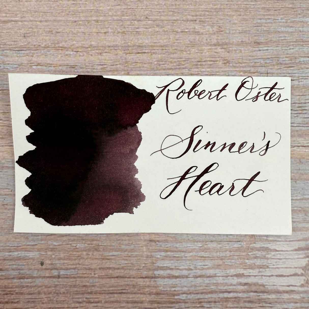 Robert Oster Sinner's Heart - 50ml Bottled Ink