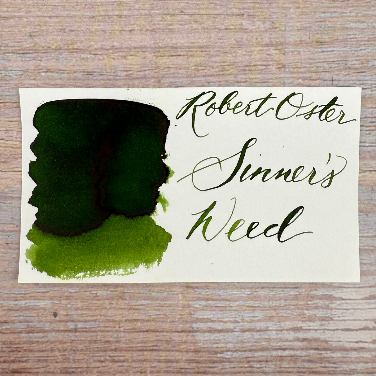 Robert Oster Sinner's Weed - 50ml Bottled Ink