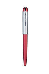 Wahl Eversharp Skyline Fountain Pen - Red w/Silver Trim
