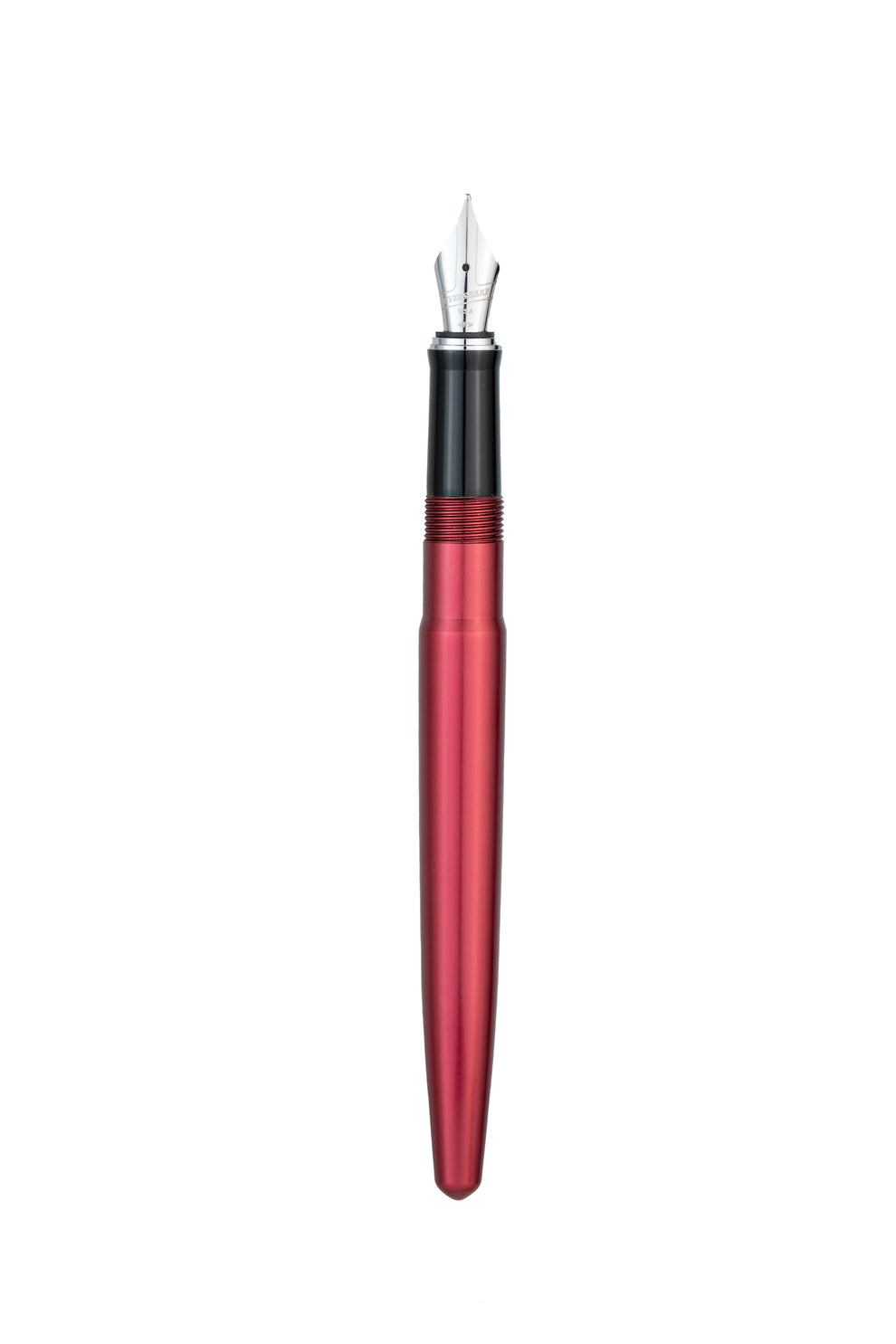 Wahl Eversharp Skyline Fountain Pen - Red w/Silver Trim