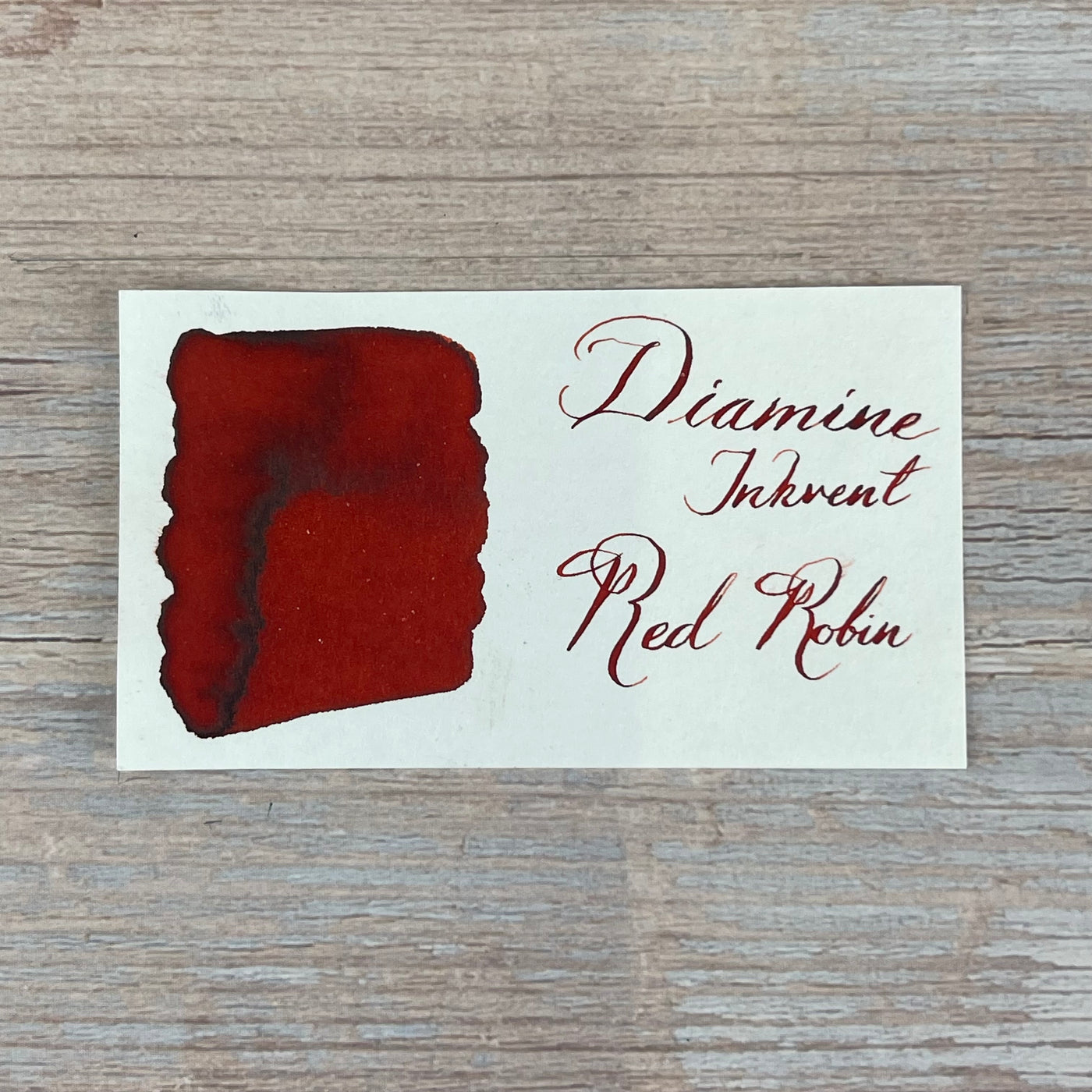 Diamine Inkvent Red Robin - 50ml Bottled Ink