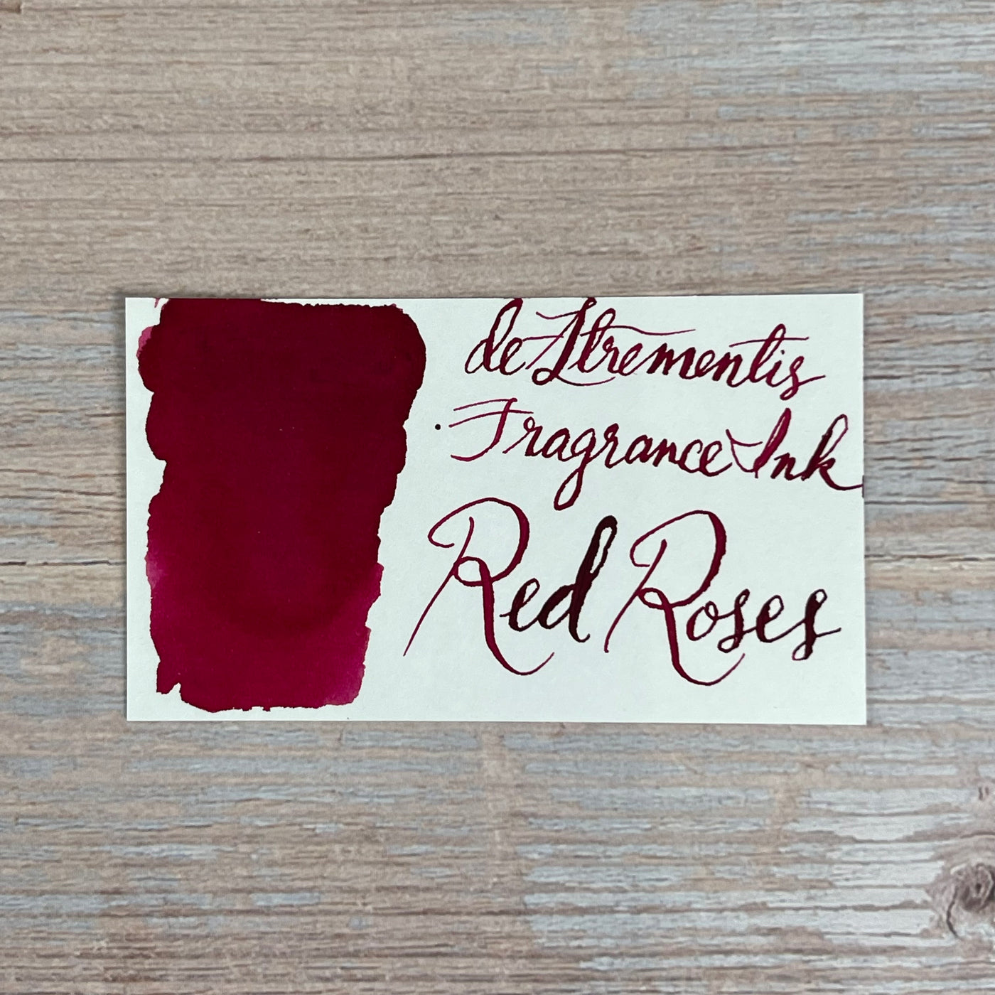 De Atramentis Scented Roses Red - 45ml Bottled ink