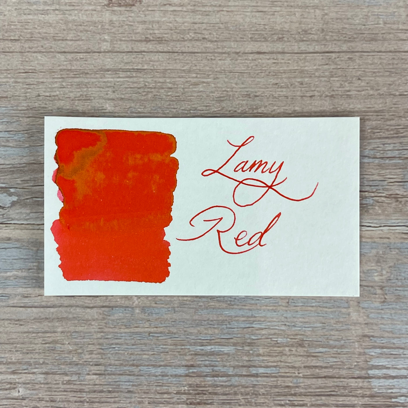 Lamy Red - 50ml Bottled Ink
