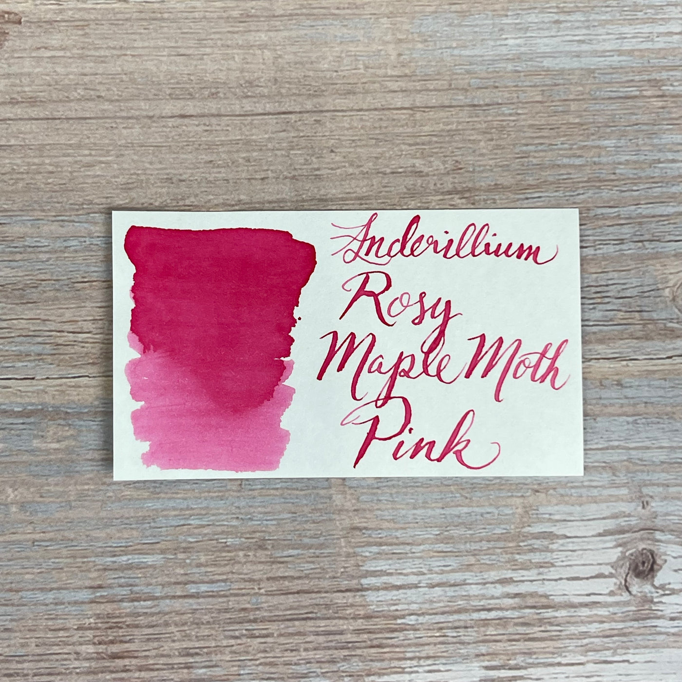 Anderillium Rosy Maple Moth Pink - 1.5 Oz Bottled Ink