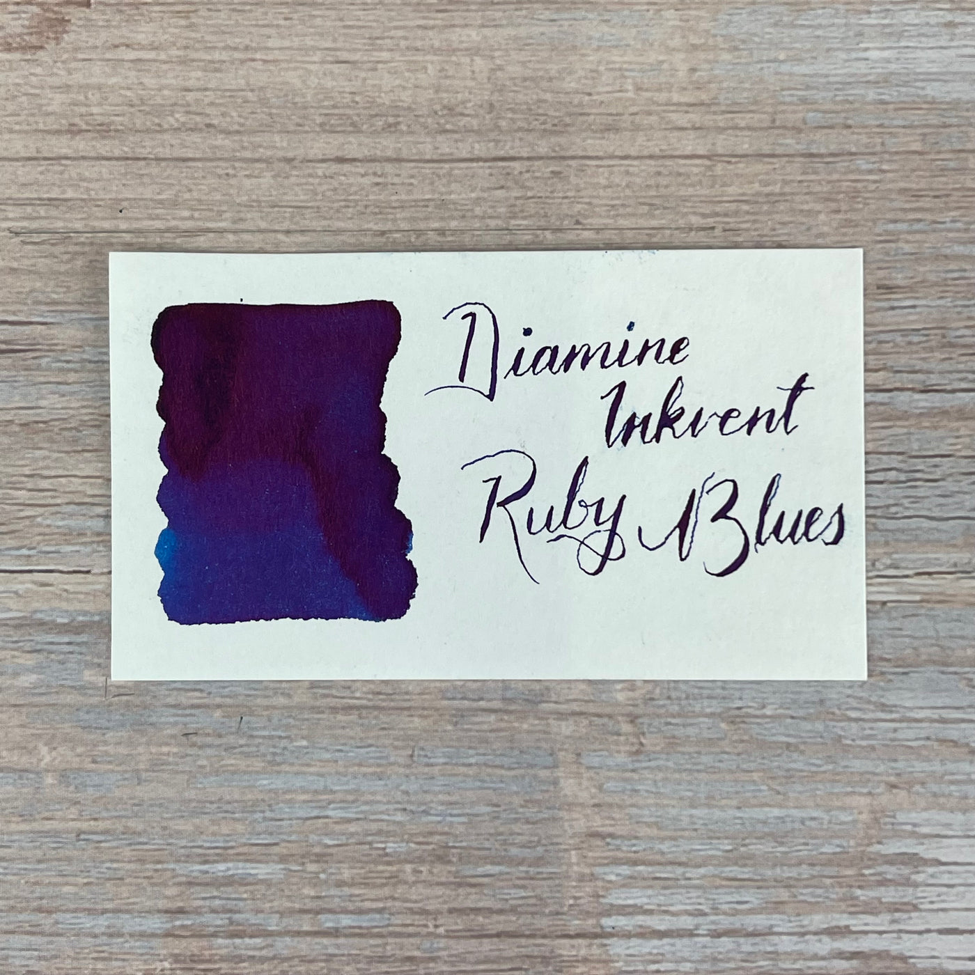 Diamine Inkvent Ruby Blues - 50ml Bottled Ink