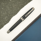The Sailor Pro Gear Anchor Fountain Pen - Blue Dawn w/ Black Trim