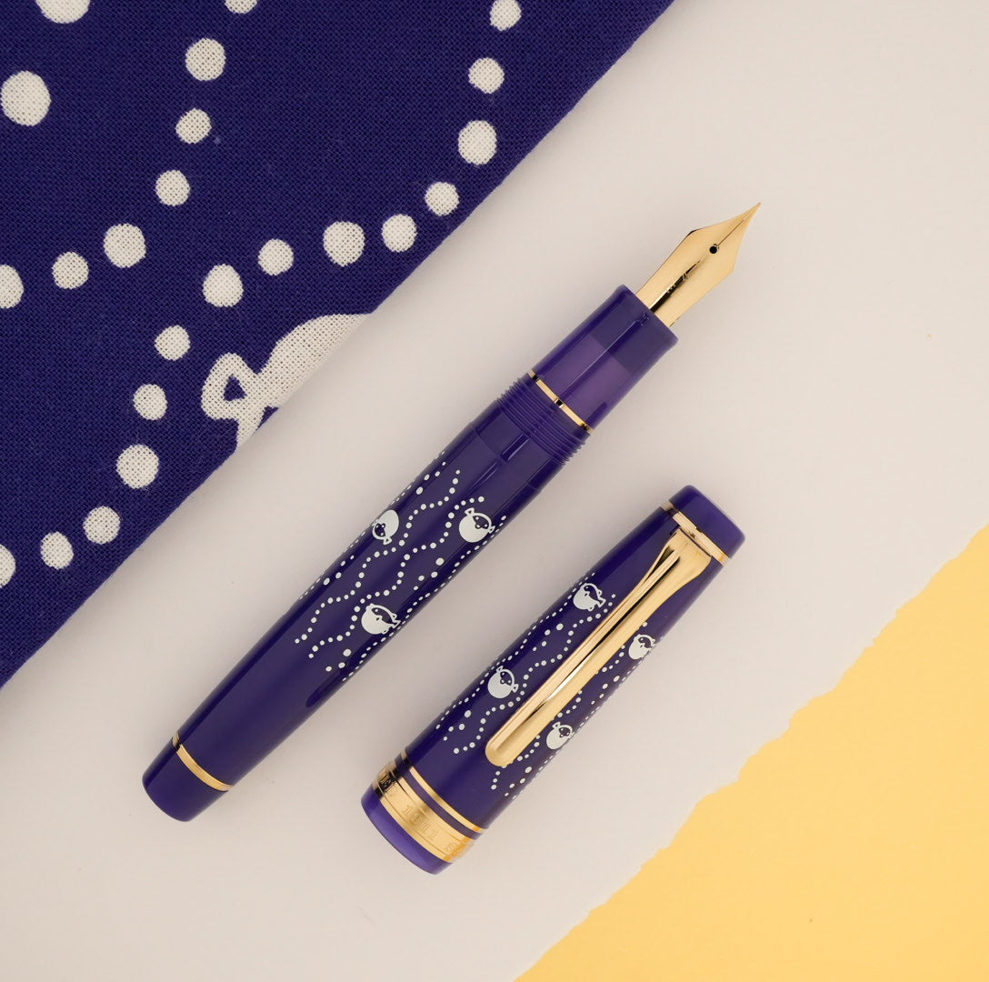 The Sailor Pro Gear x Kamawanu Fountain Pen Set - Fugu-tatewaku (Limited Edition)